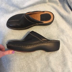 Born Mules, Size 8, Black, barely worn